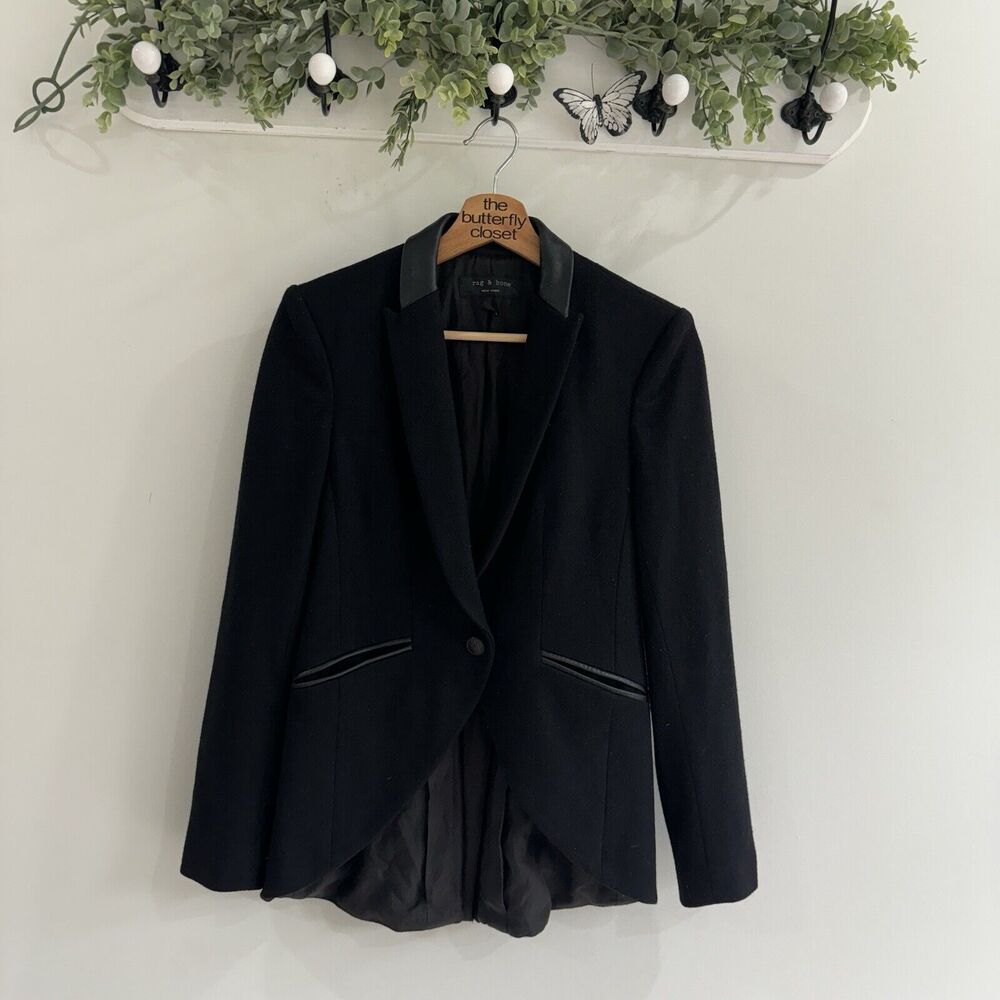 Rag And Bone Women's 0 Tuxedo Single Button Close… - image 6